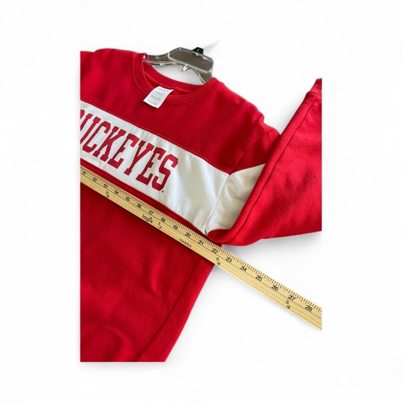 Red and White Buckeyes Crewneck Sweatshirt - Picture 4 of 5